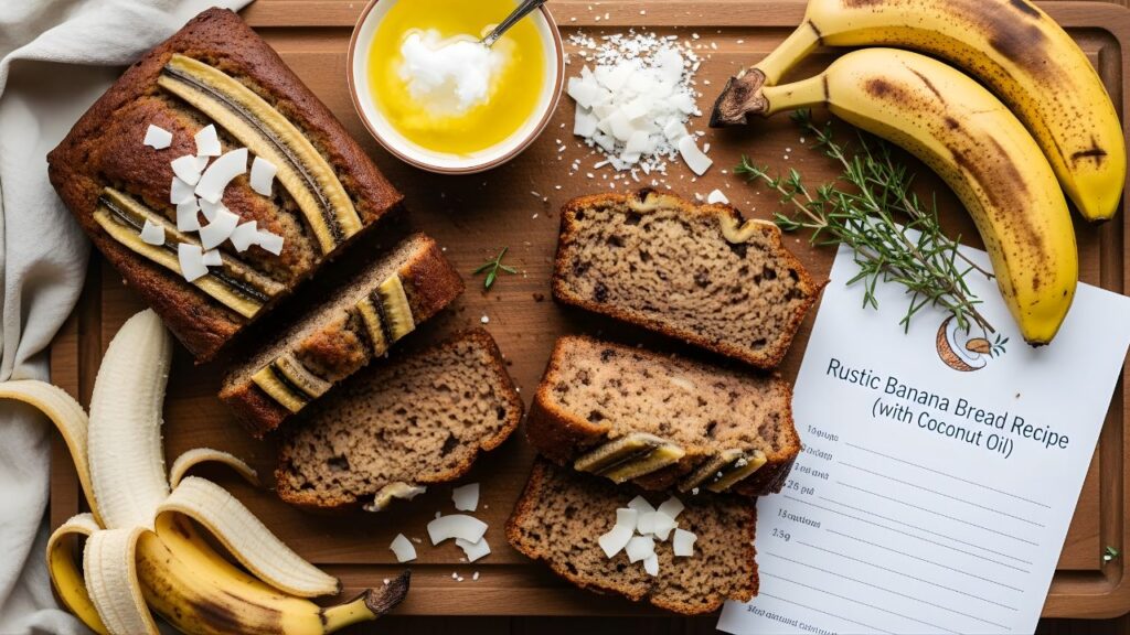 Banana Bread Recipe Coconut Oil