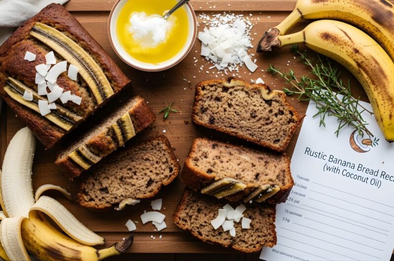 Banana Bread Recipe Coconut Oil