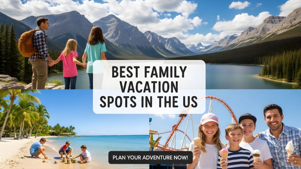 Best vacation spots in US for families