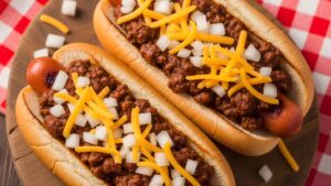 Chilli Recipe for Hot Dogs