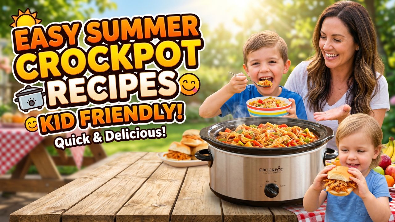 Easy Summer Crockpot Recipes Kid Friendly