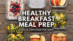 Healthy Breakfast Meal Prep Ideas