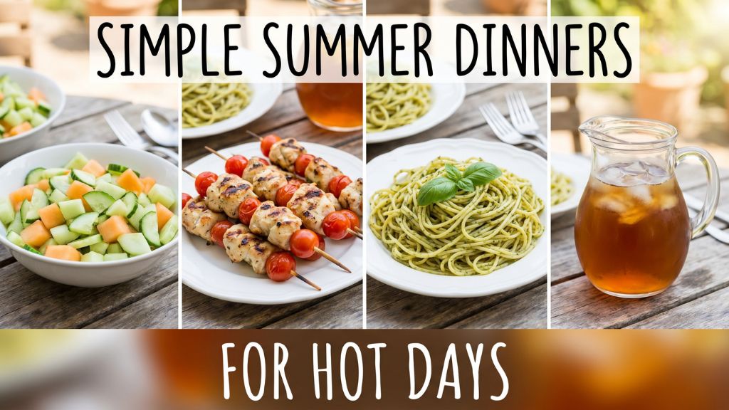 Simple Summer Dinners for Hot Days