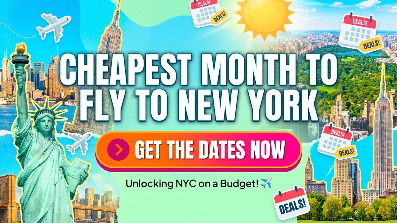 cheapest month to fly to new york