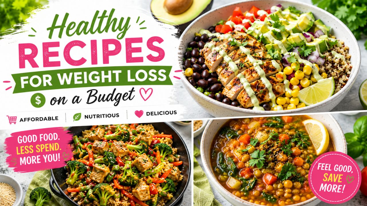 healthy recipes for weight loss on a budget