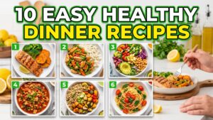 10 Easy Healthy Dinner Recipes