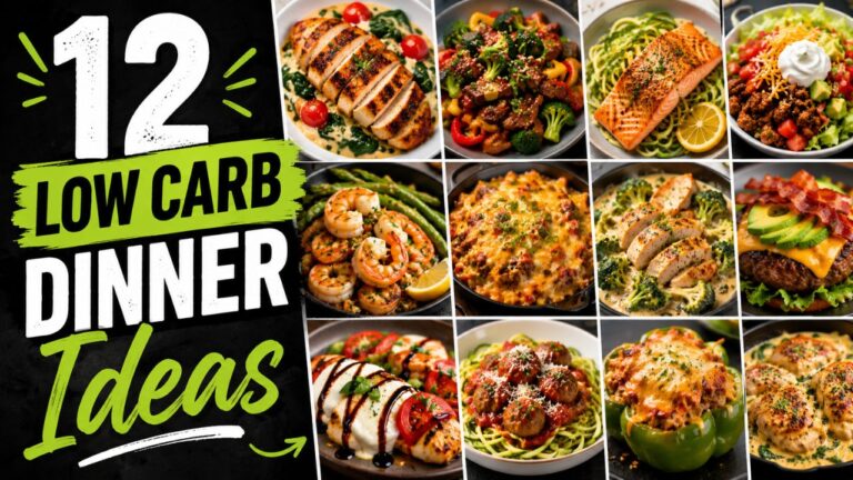 HOME 28 Low Carb Dinner Ideas